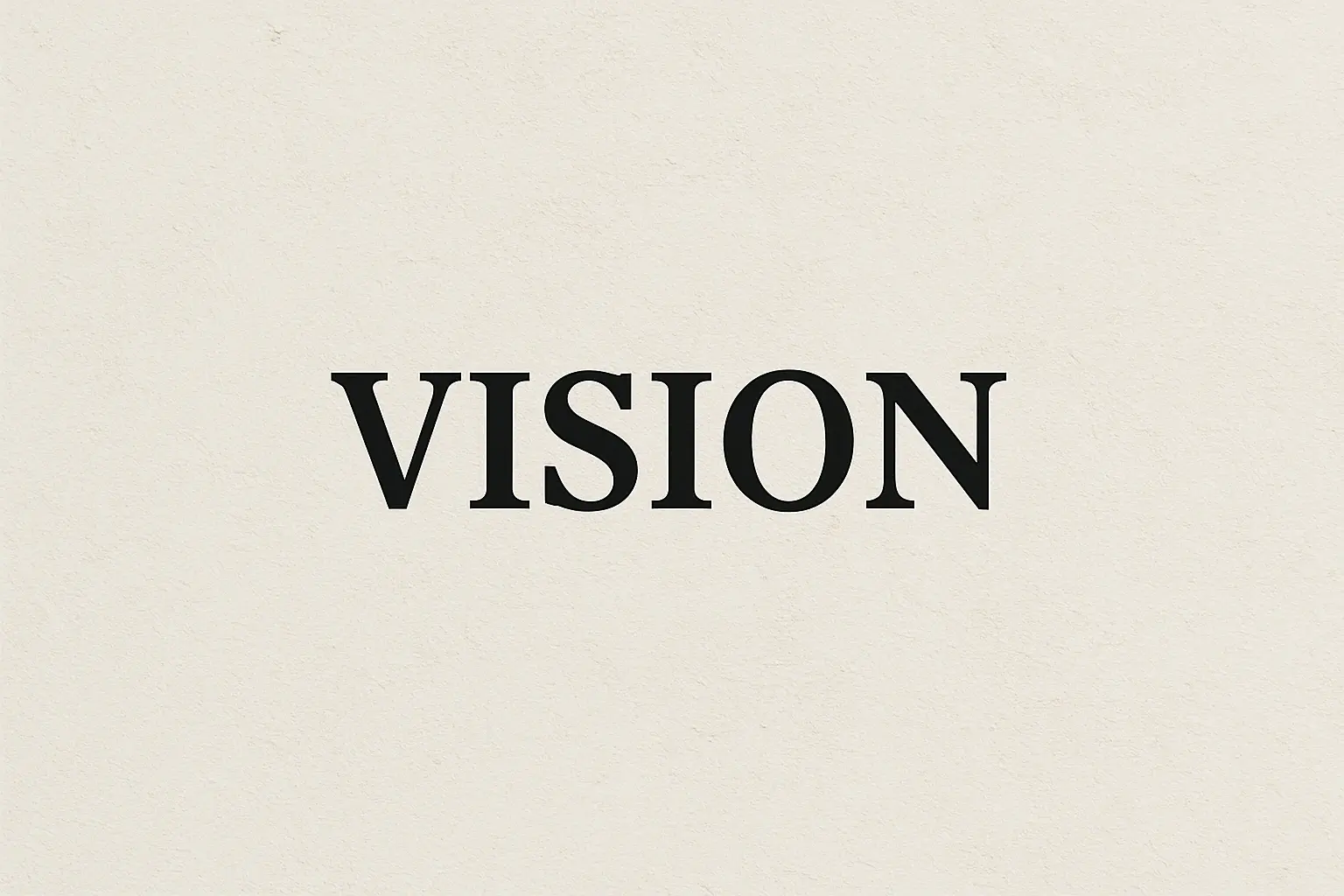 Our Vision